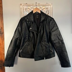Faux Leather Jacket